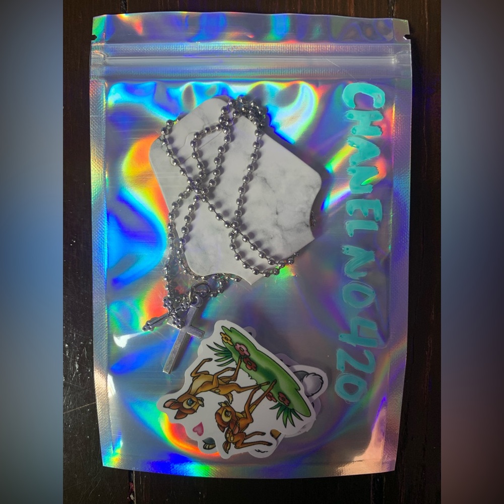 $5 SALE (BUNDLE 3/10$) 420 blessings charmed ball necklace. - Picture 4 of 12